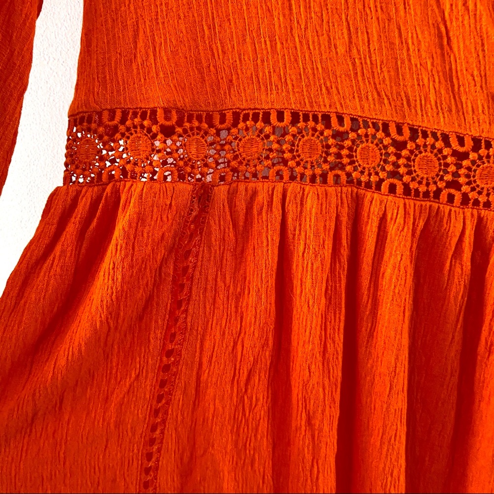 ASOS Design Extreme Scoop Neck Sundress Lace Trim - Picture 6 of 8